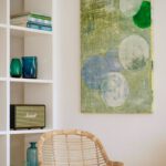 kunstform27 maaike dommenget atelier fuer kunst in sueddaenemark circle green chair 3 web