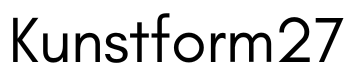 Kunstform27 – Kuehles Minimalistisches Textlogo E1776154067181