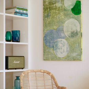 kunstform27 maaike dommenget atelier fuer kunst in sueddaenemark circle green chair 3 web